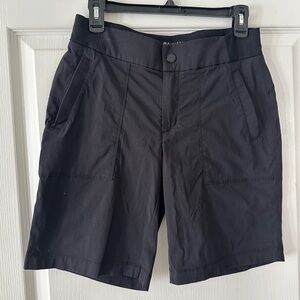Athleta Black Shorts.  Front and back pockets.  Great Condition.  Size 4.
